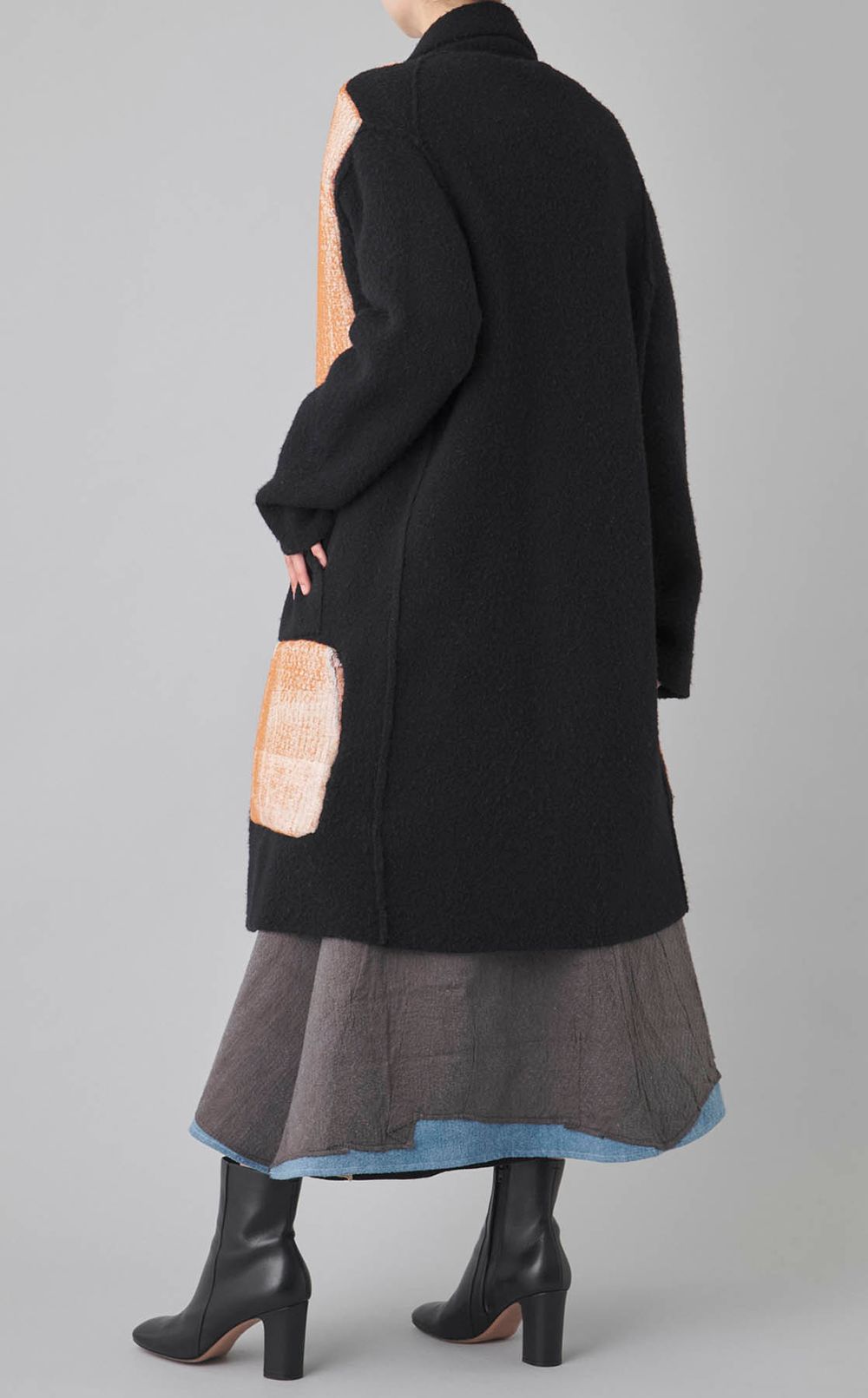 【roop】ニードルパンチパッチコート