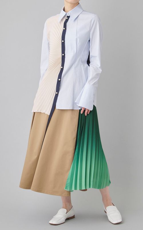 【roop】プリーツトレンチスカート