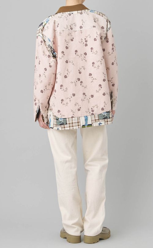 【roop】ニードルパンチドッキングシャツ