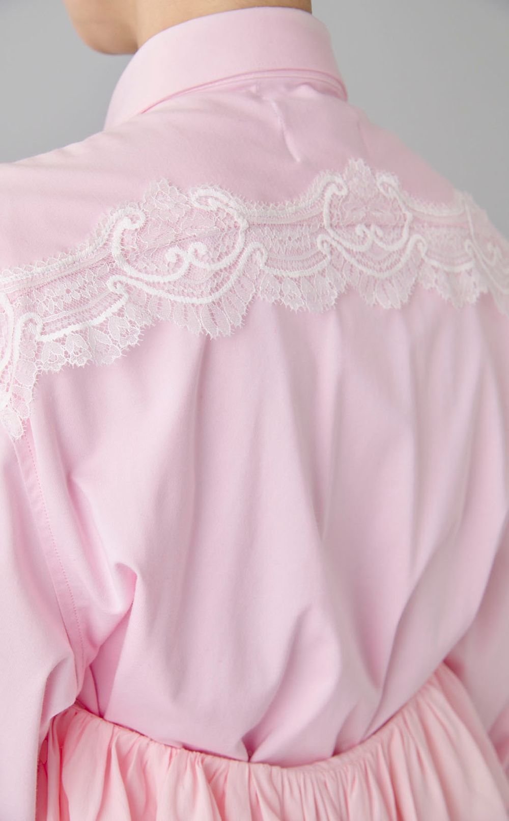 【roop】ピンクドッキングシャツ