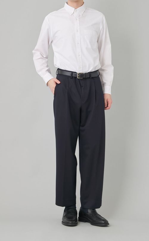 モクロディワイドテーパードパンツ