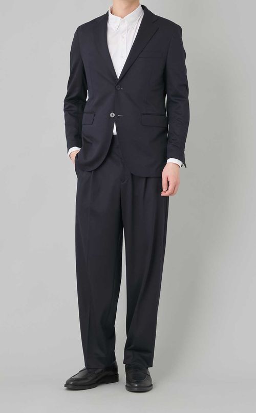 モクロディワイドテーパードパンツ