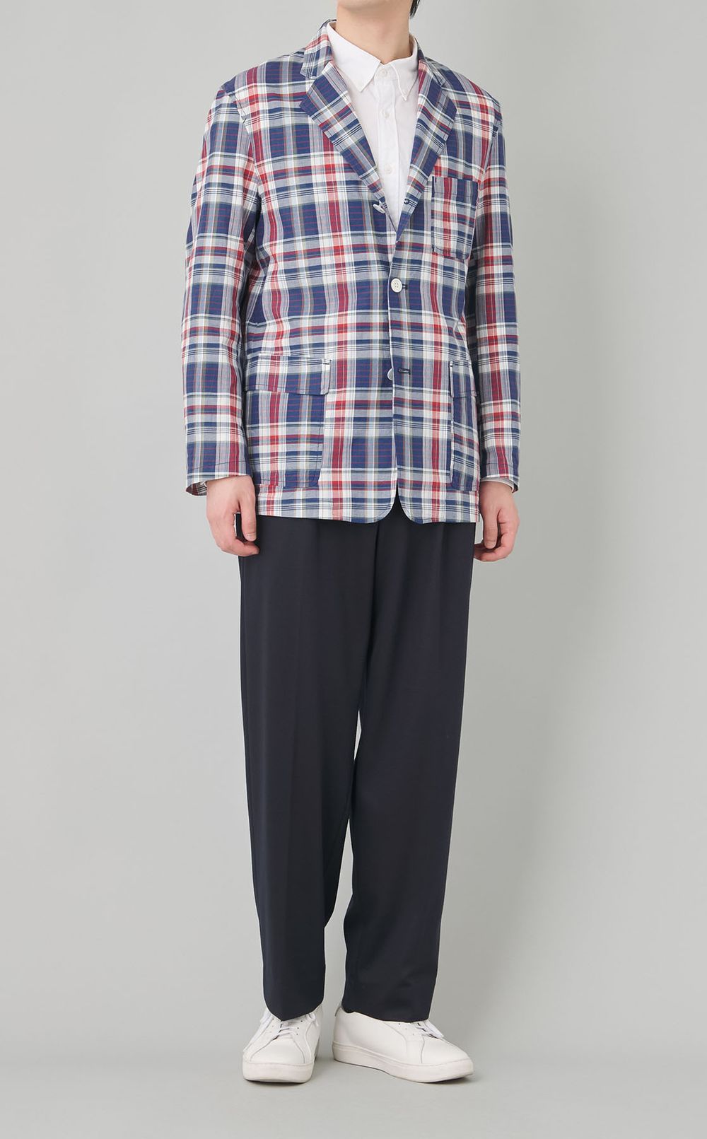 モクロディワイドテーパードパンツ