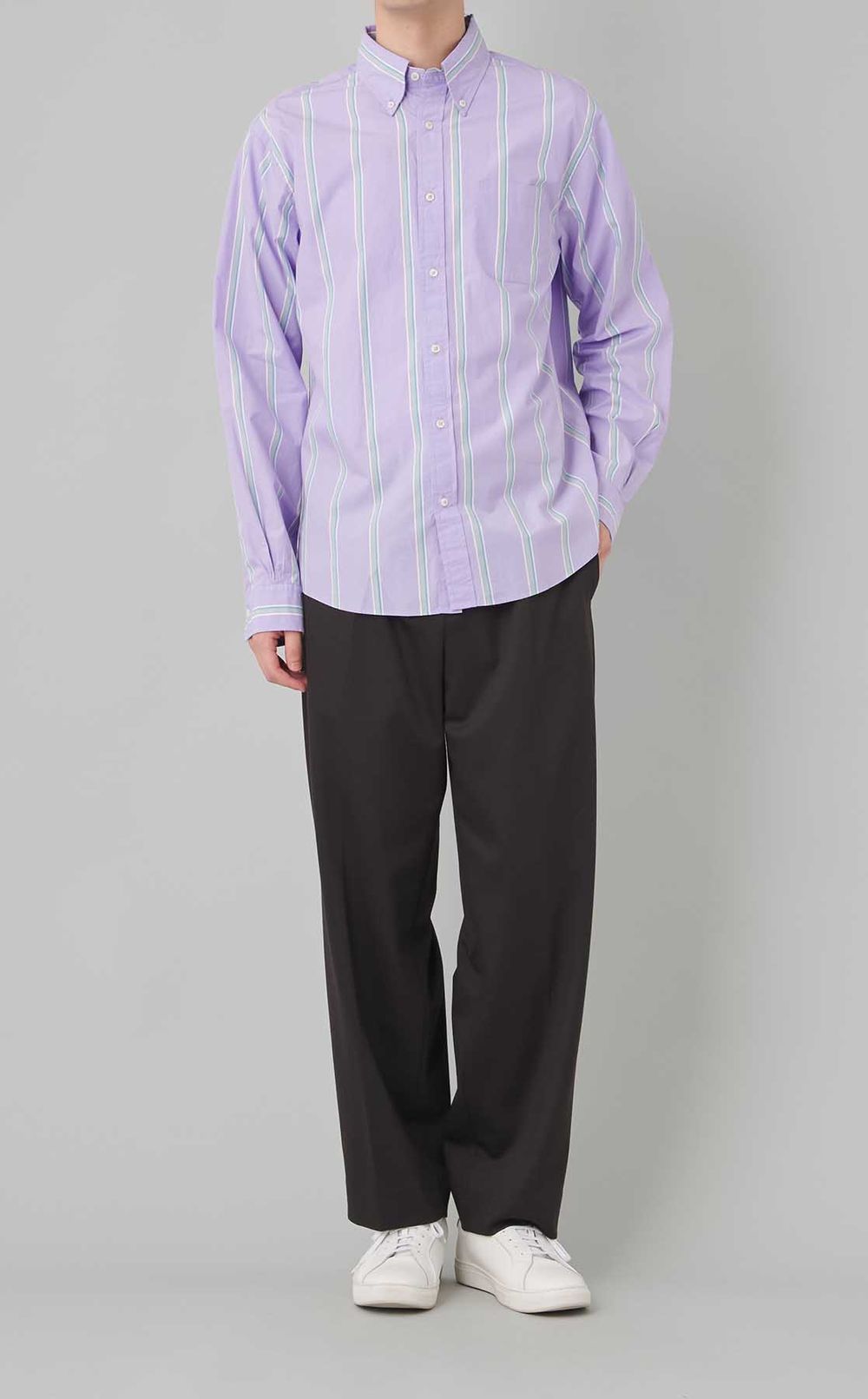 モクロディワイドテーパードパンツ