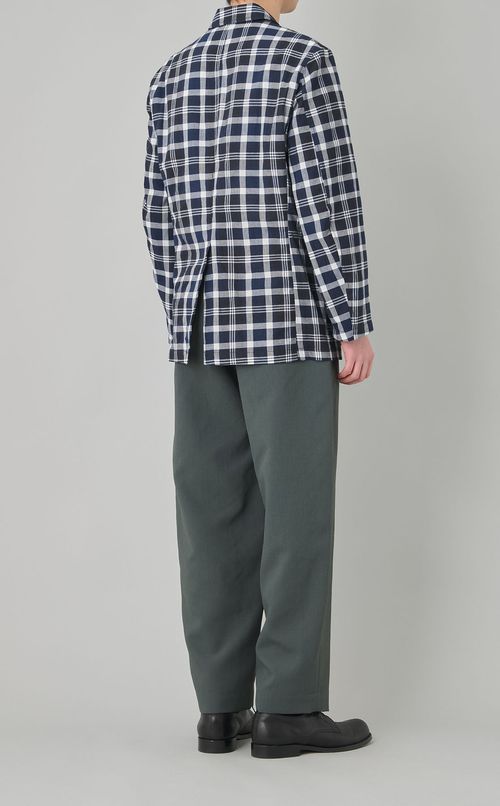 マドラスチェックジャケット