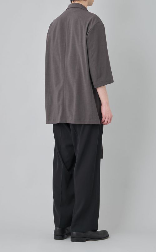 ハーフスリーブベルトジャケット