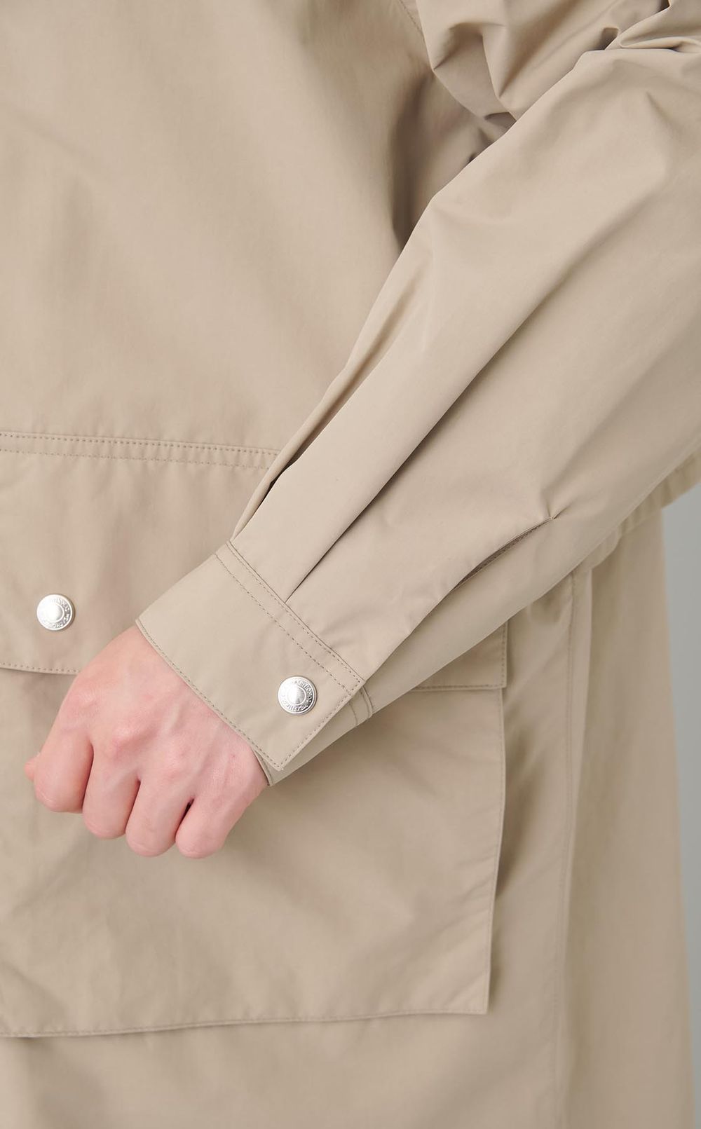 タフタ2wayロングコート