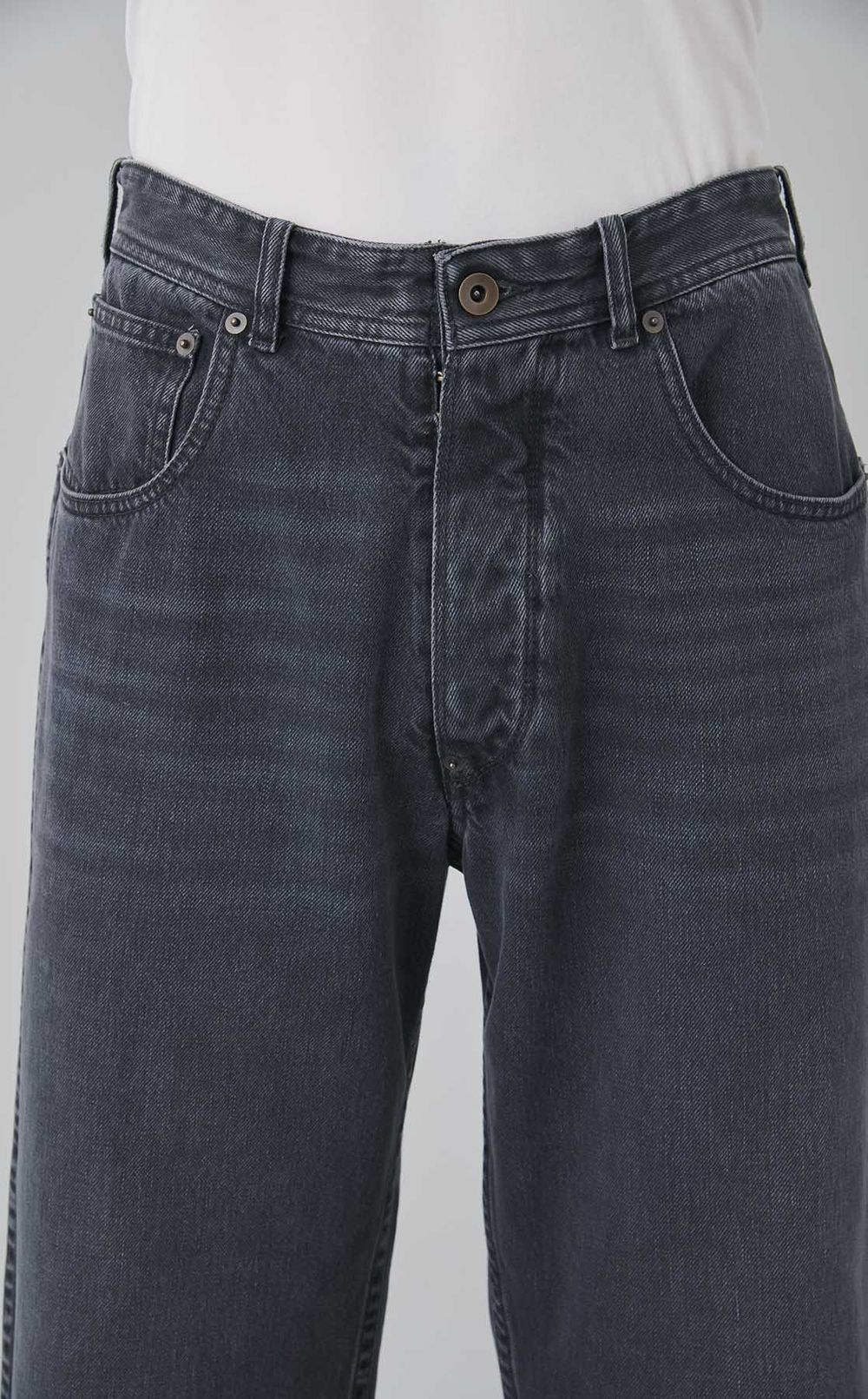 クロップド5ポケットデニムパンツ