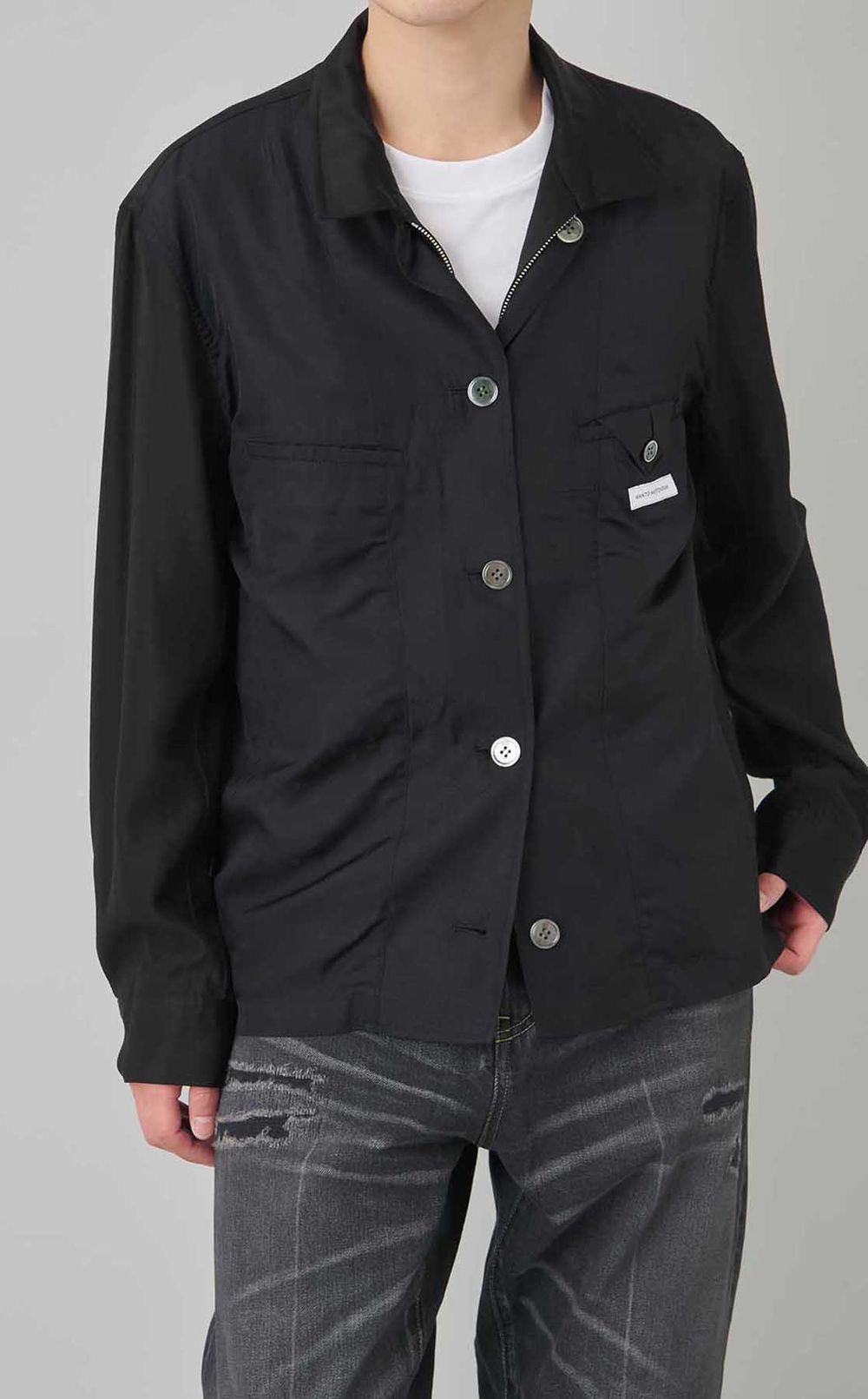 レイヤードリバーシブルブルゾン