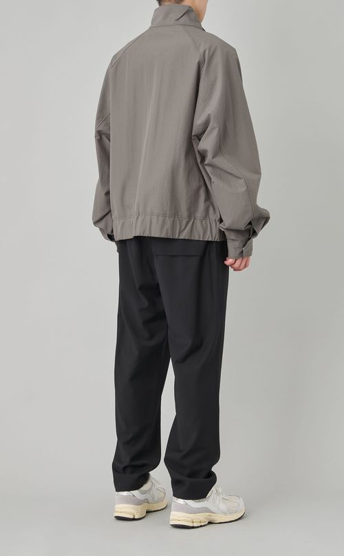 コットンナイロンハリントンジャケット