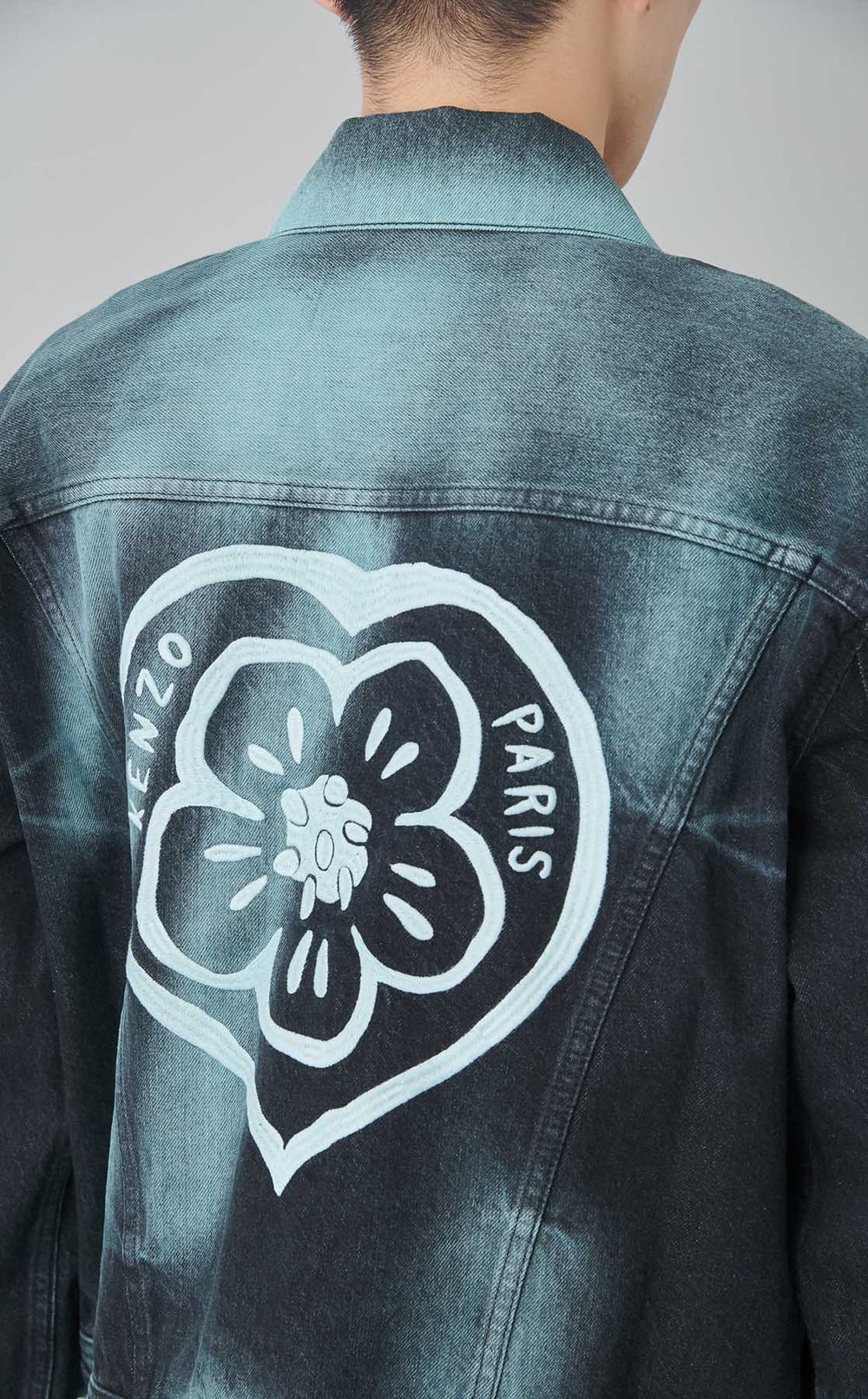 オーバーダイデニムトラッカージャケット