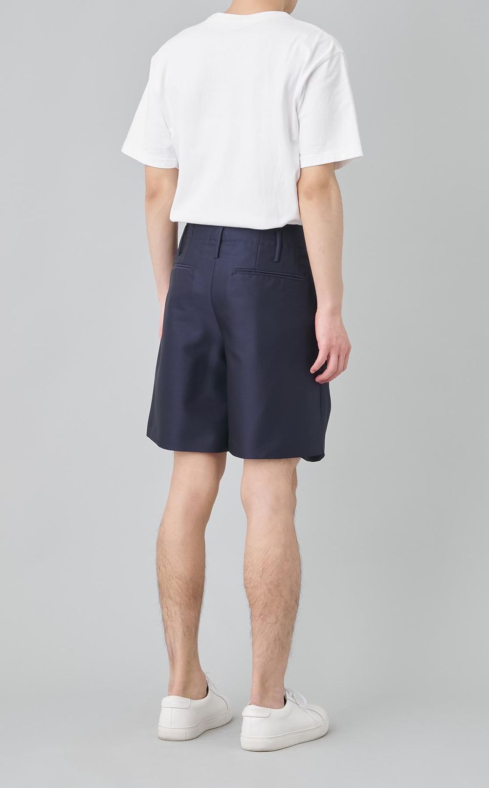 テーラードタックショートパンツ