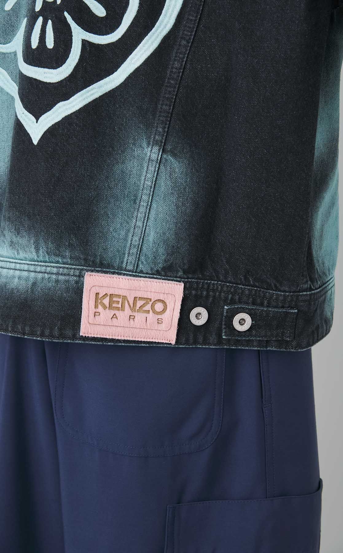 KENZO｜オーバーダイデニムトラッカージャケット