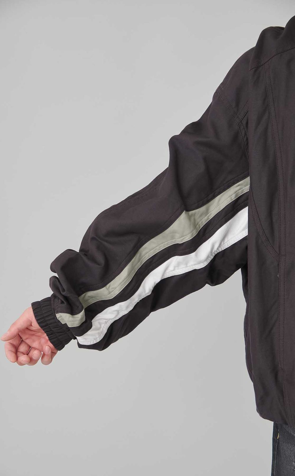 ラインパッチワークジャケット