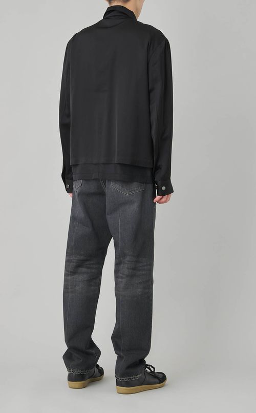 レイヤードリバーシブルブルゾン