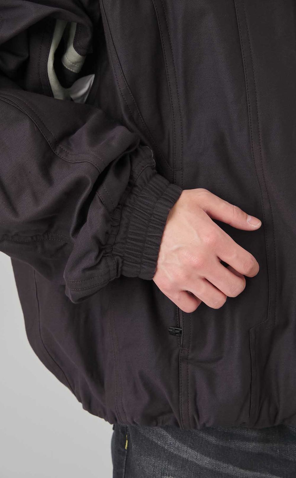 ラインパッチワークジャケット