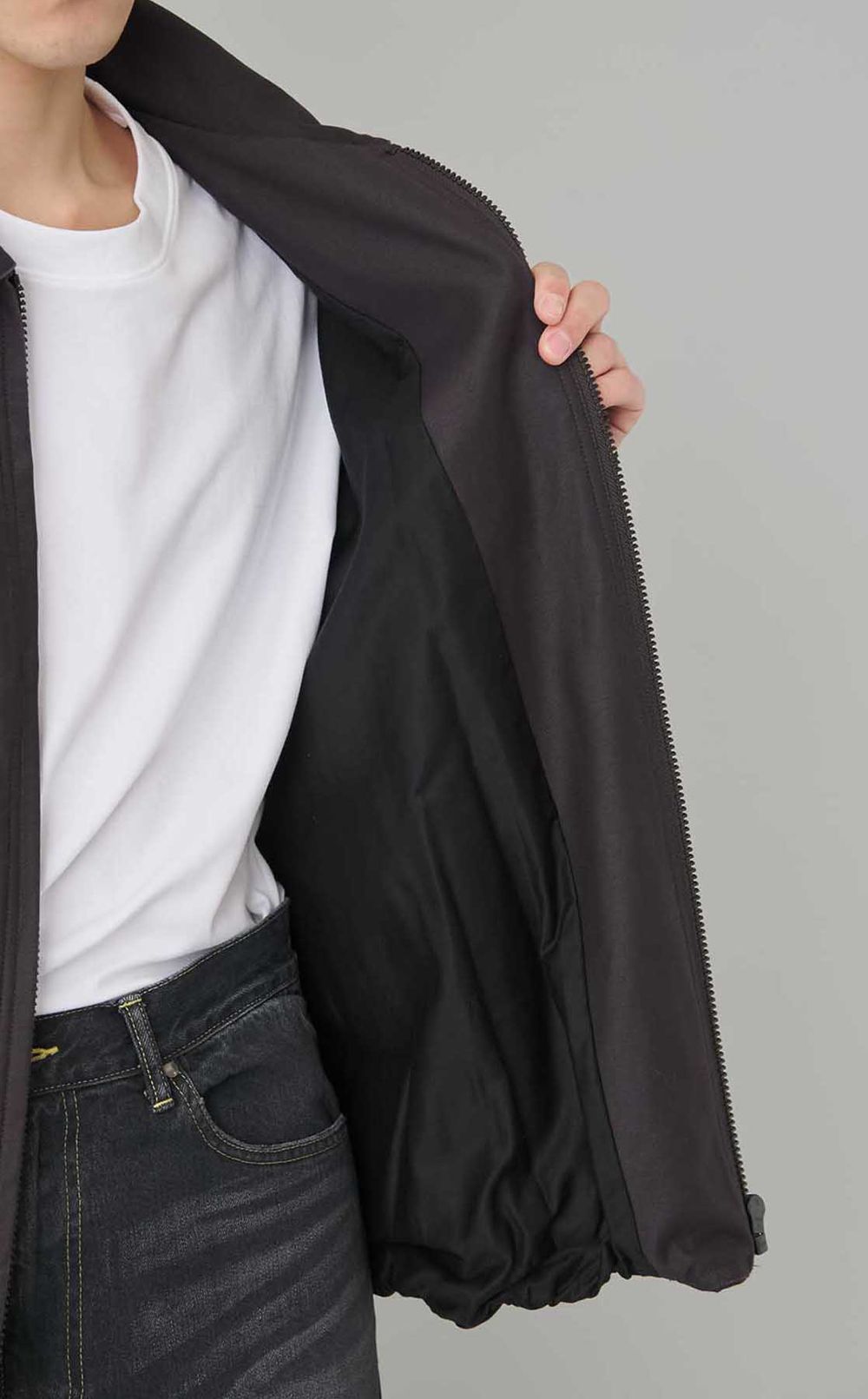 ラインパッチワークジャケット