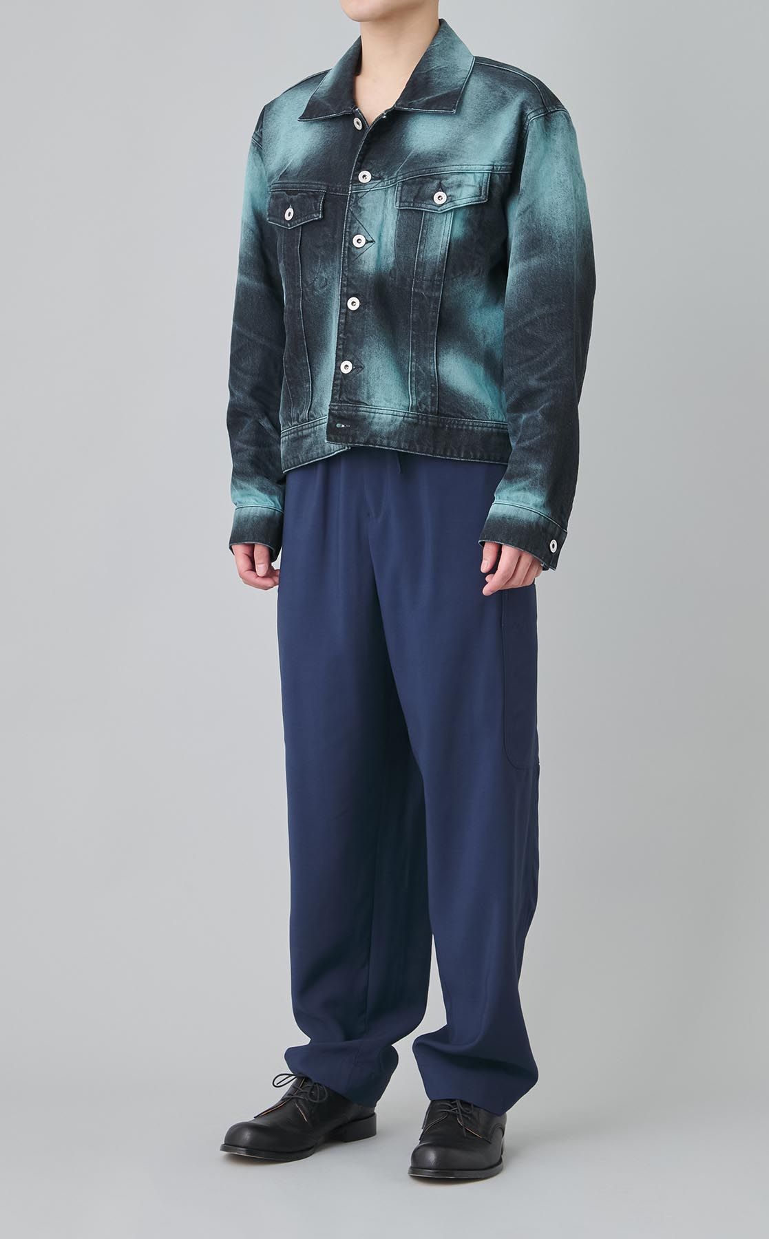 KENZO｜オーバーダイデニムトラッカージャケット