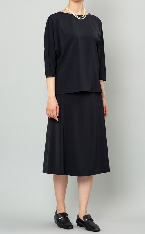 ストレッチフレアスカート