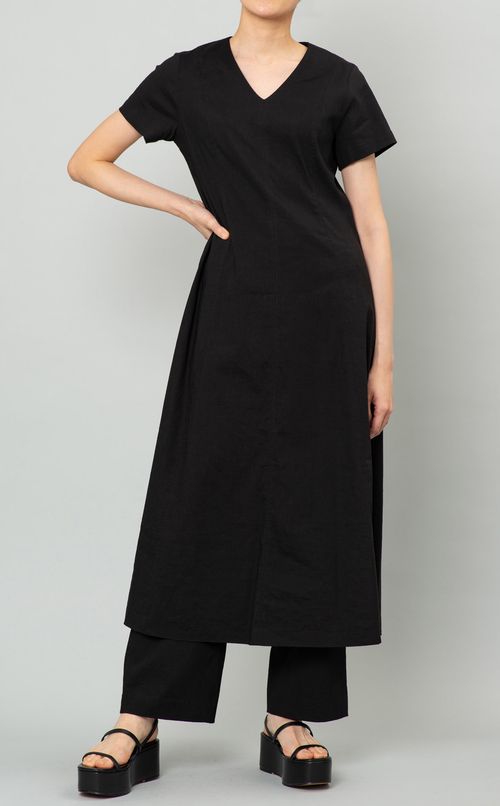 ワイドクロップドパンツ