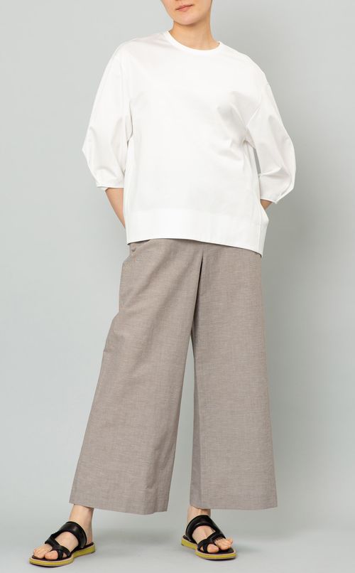 ボリュームスリーブTブラウス