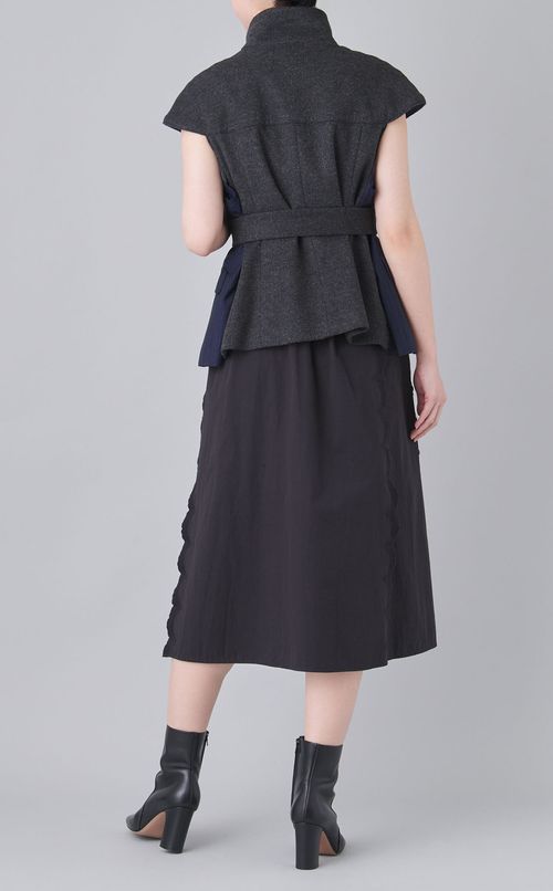 【roop】 bicolor jacket