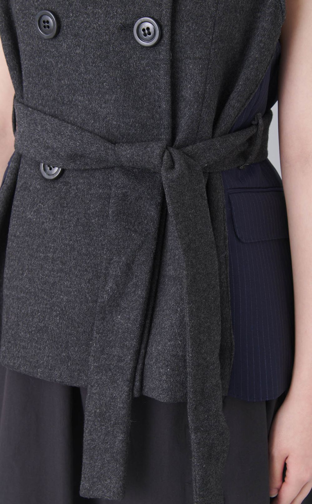 【roop】 bicolor jacket