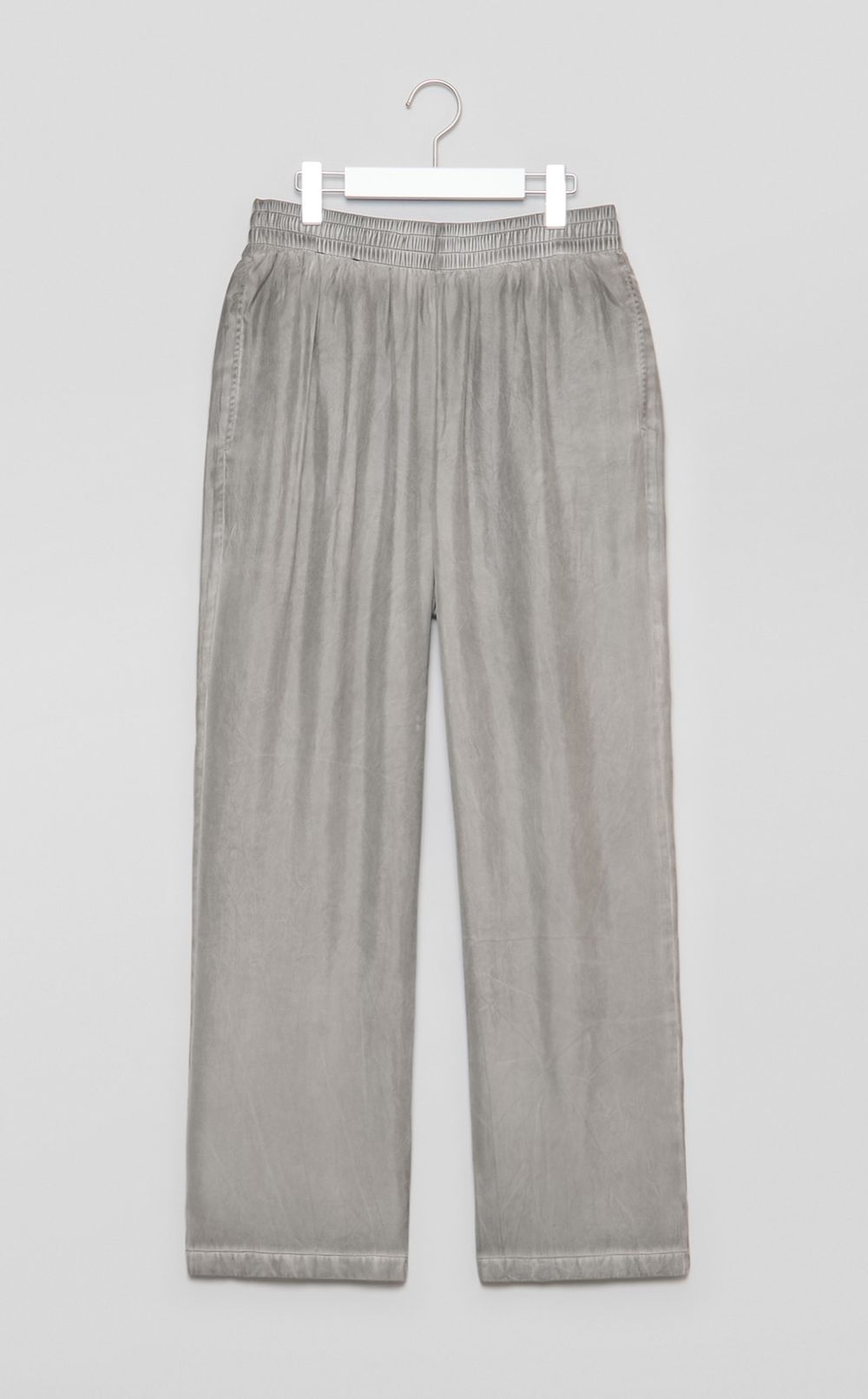 アセテートツイルイージーパンツ