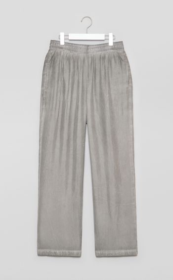 アセテートツイルイージーパンツ