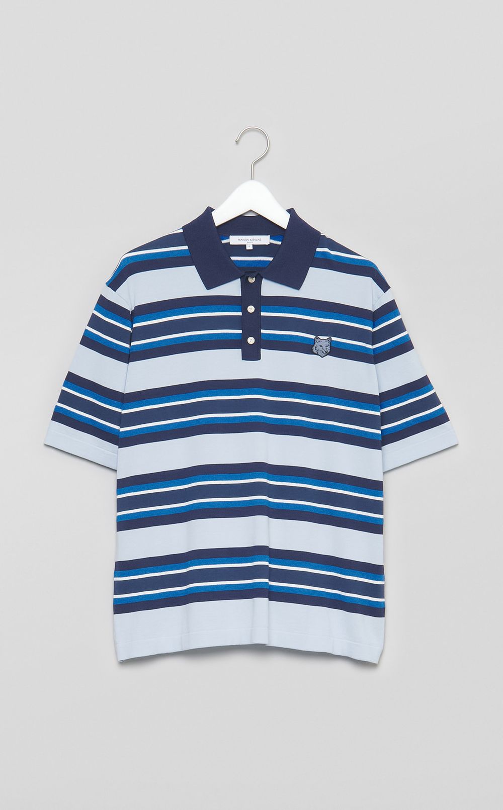 ショートスリーブボーダーポロシャツ