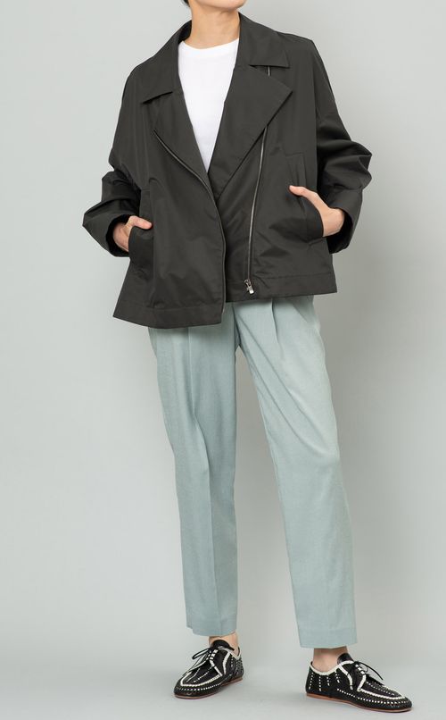 オーバーサイズショートジャケット