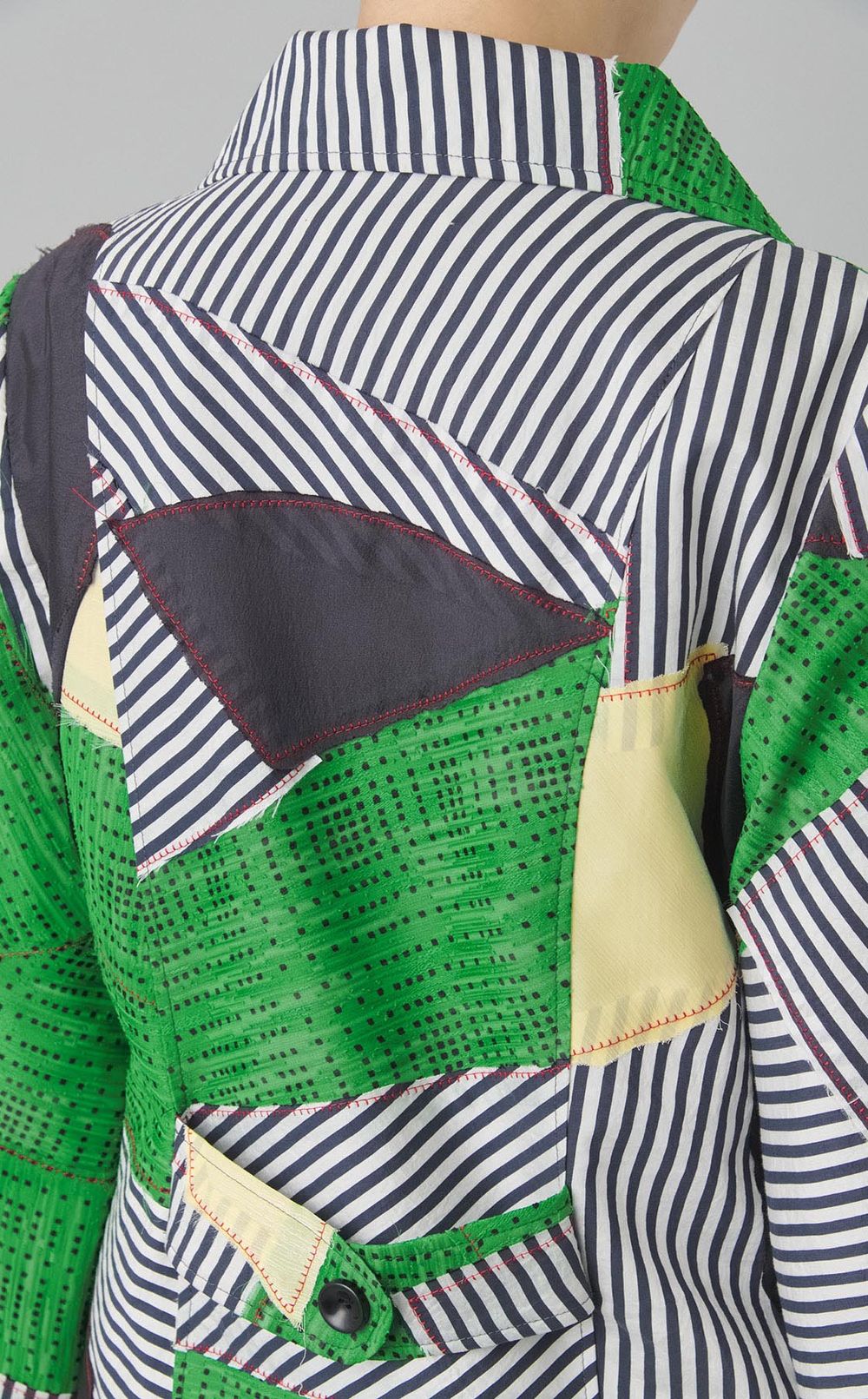 【roop】パッチワークコート