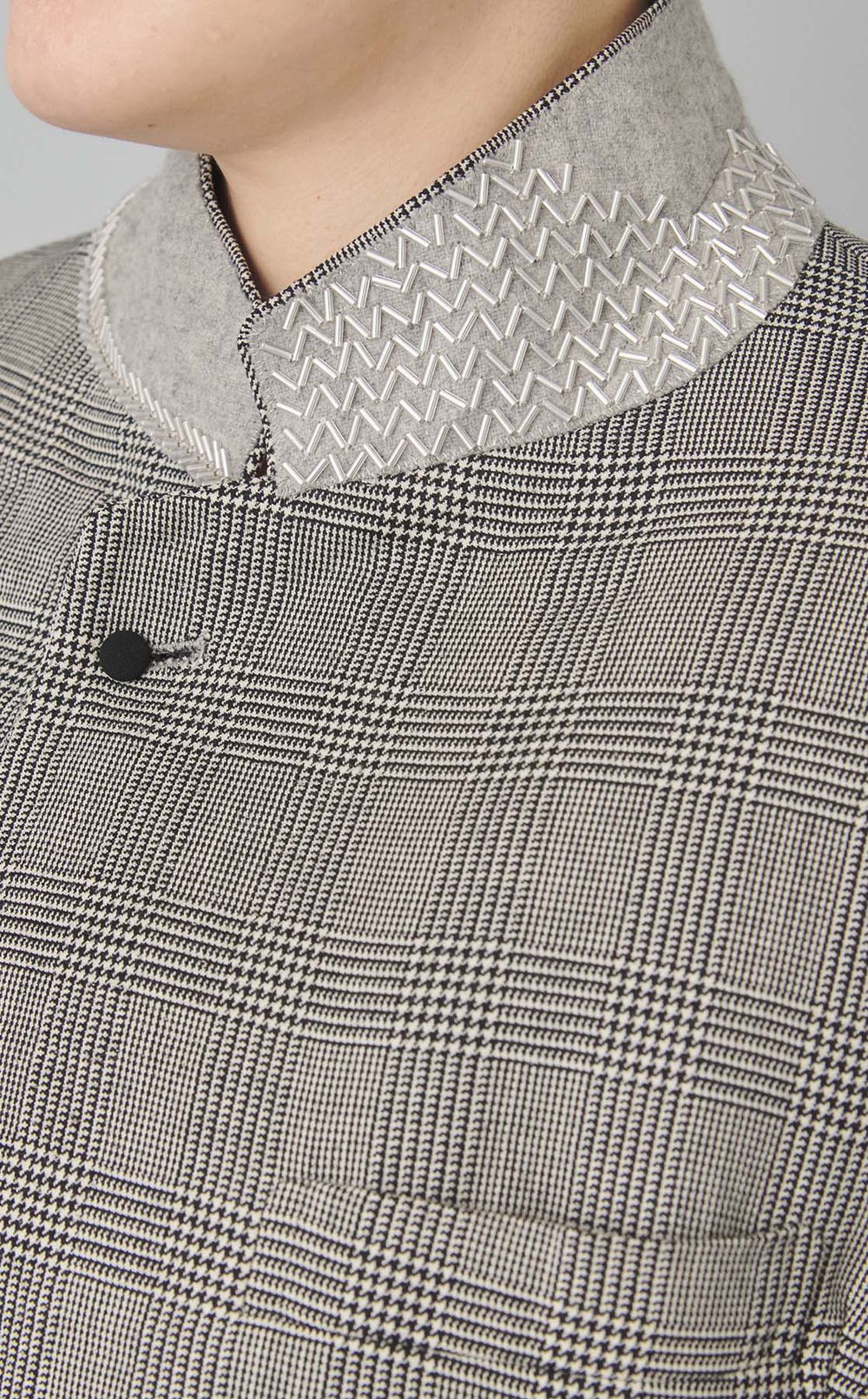 【roop】グレンチェックジャケット