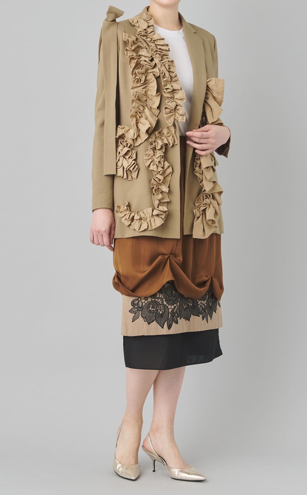 【roop】刺繍スカート