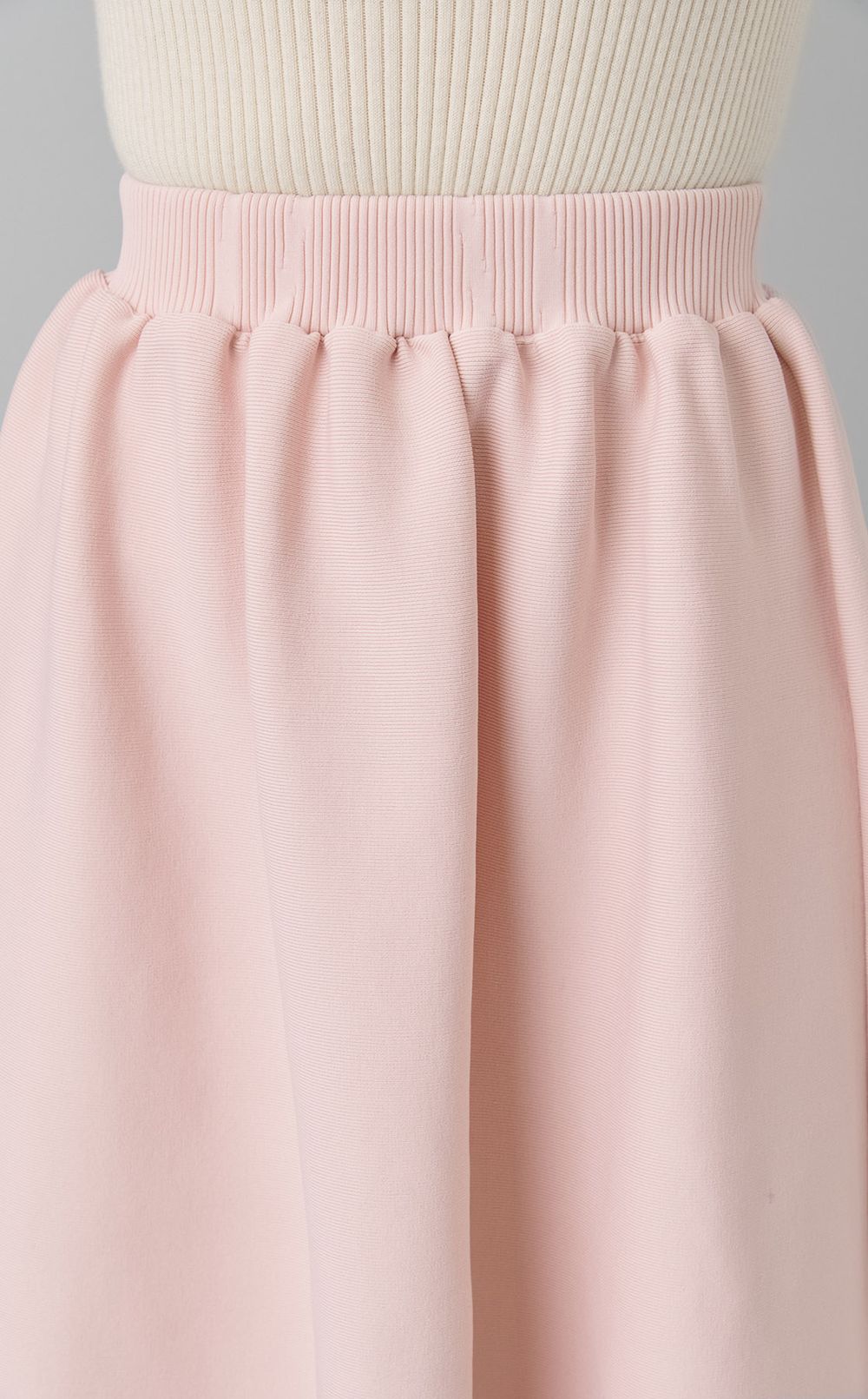 【roop】エンブロイダリーニットスカート