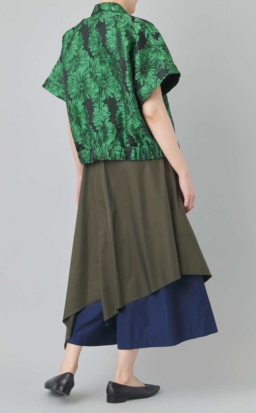 【roop】ジャガードブルゾン