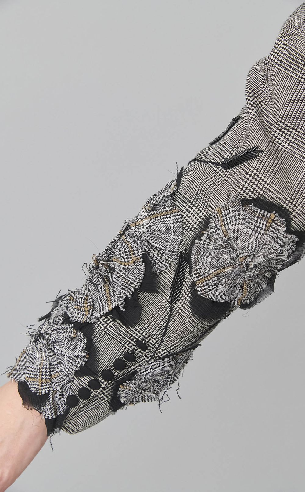 【roop】グレンチェックジャケット