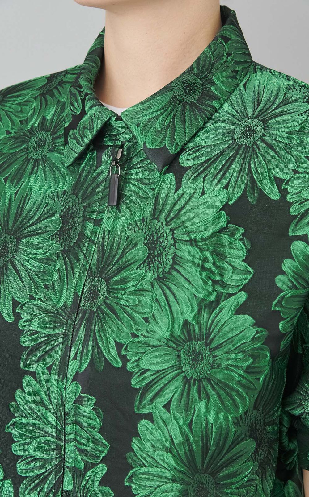 【roop】ジャガードブルゾン