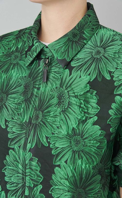 【roop】ジャガードブルゾン