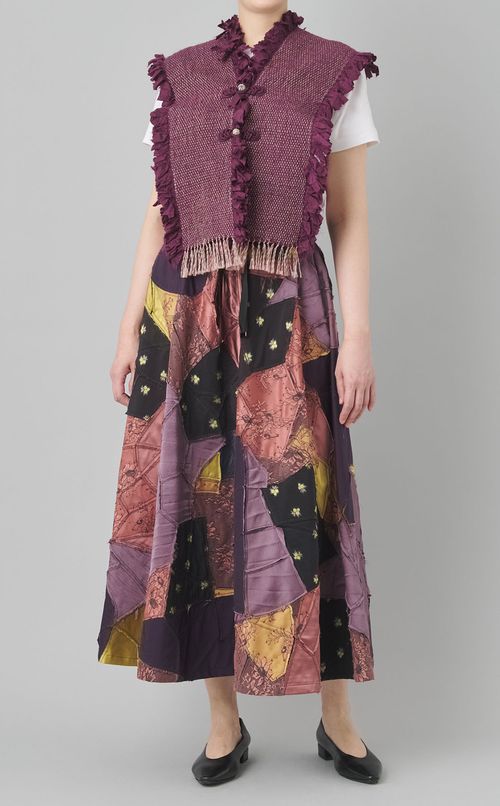 【roop】裂織ショールトップス