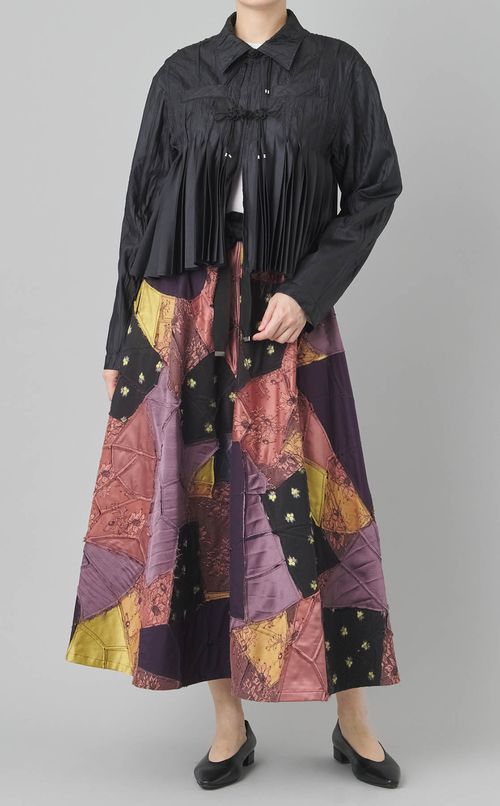 【roop】バタフライプリーツジャケット