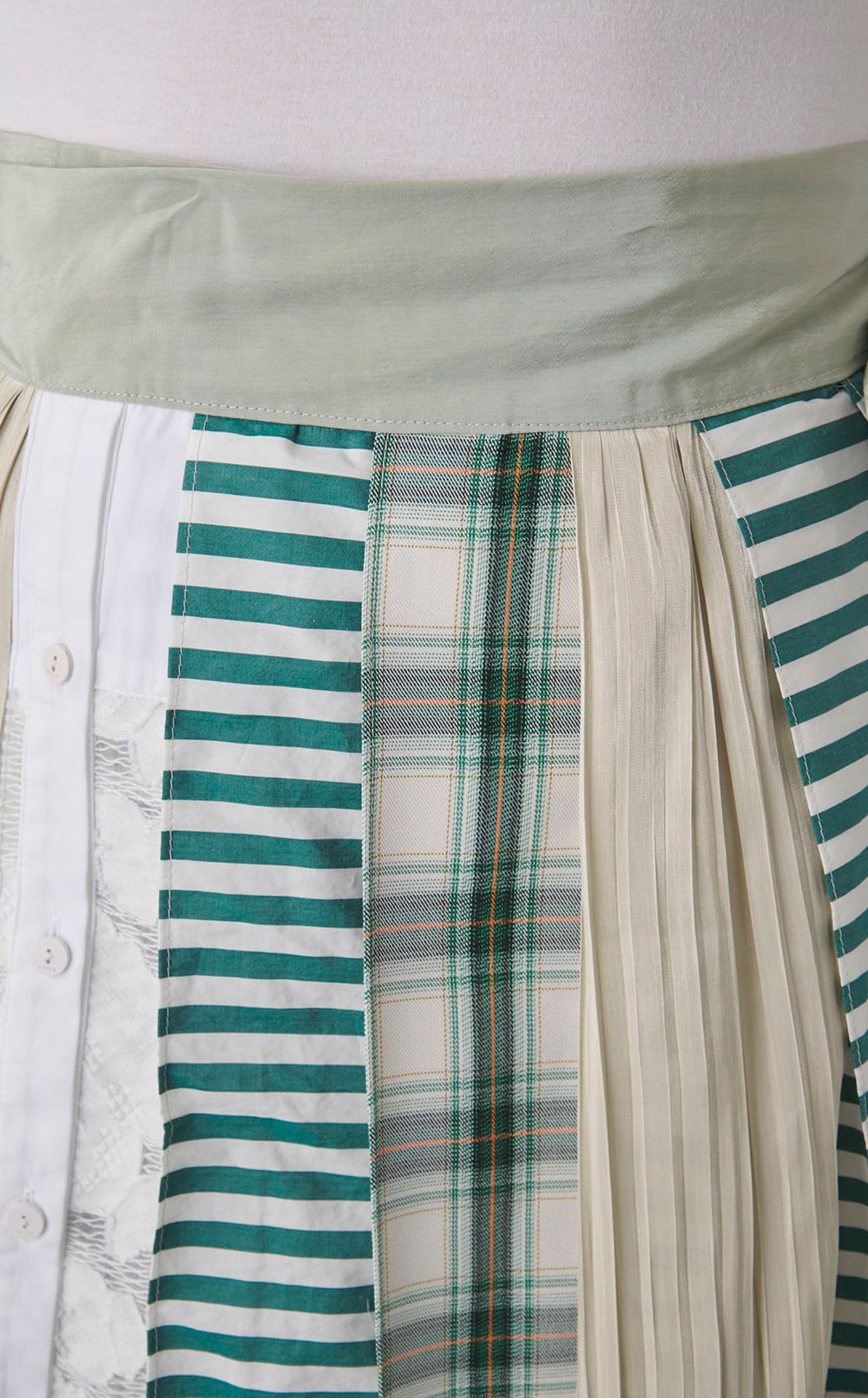 【roop】巻きプリーツスカート