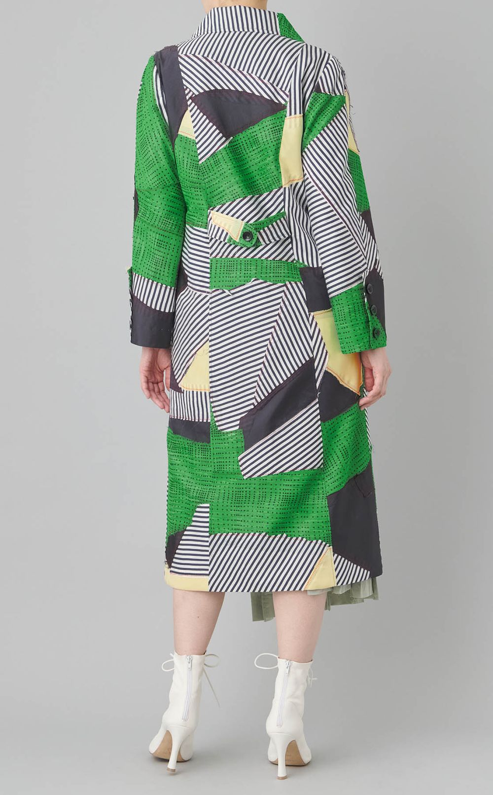 【roop】パッチワークコート