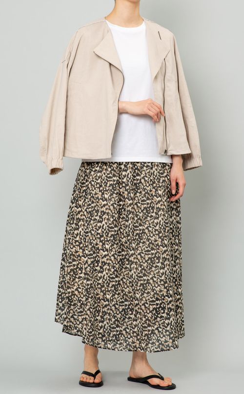 カモフラージュプリントスカート