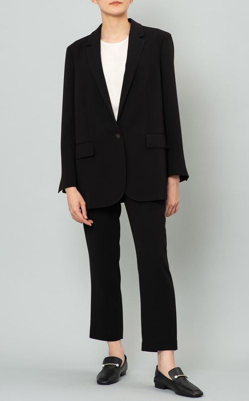 ナローラペルテーラードジャケット