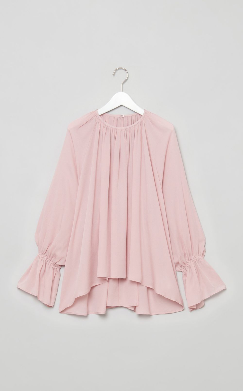 シルクキャンディスリーブブラウス