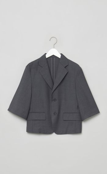 ウールトロショートスリーブジャケット