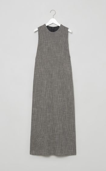 バックシアーマキシワンピース