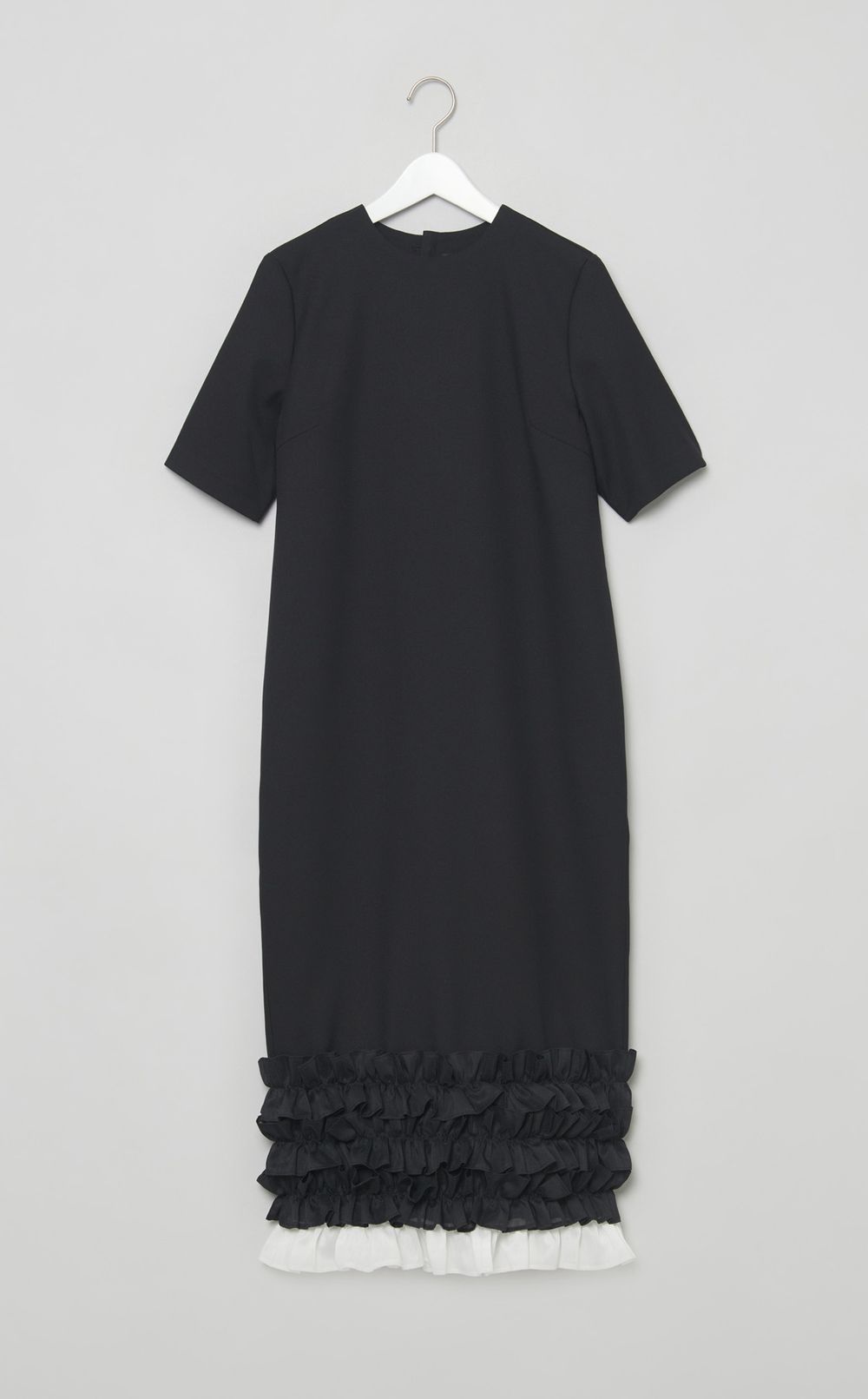 ヘムフリルコクーンワンピース