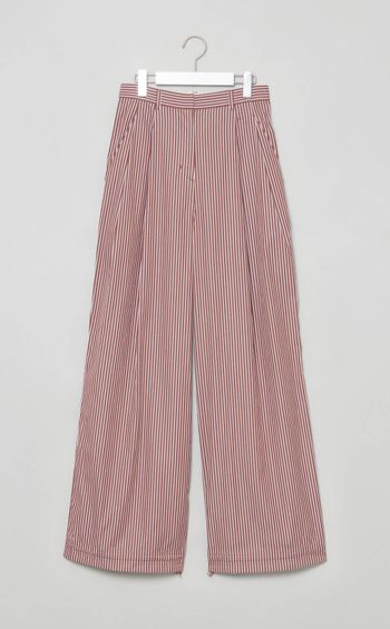 ドロストヘムコットンパンツ